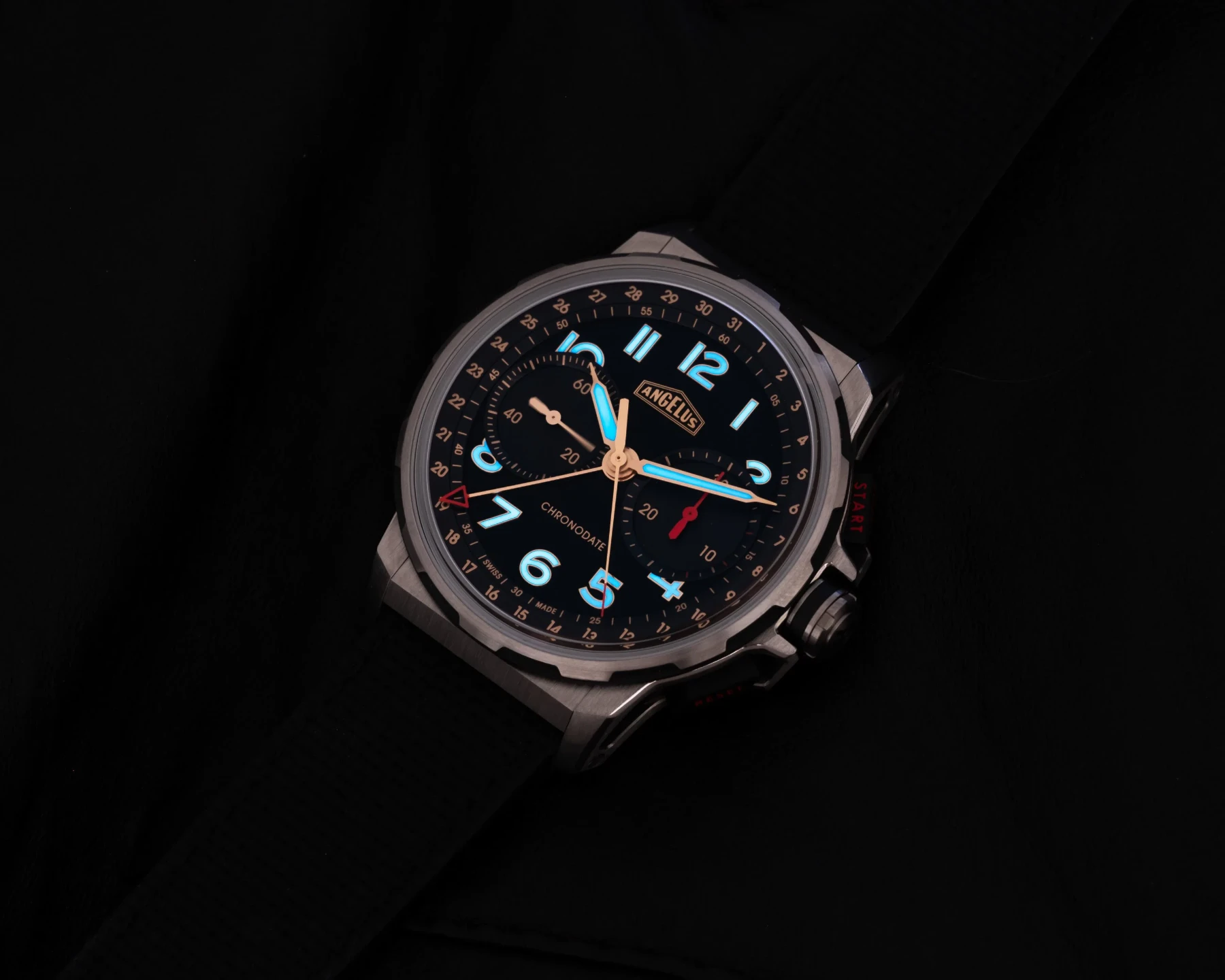 Angelus Chronodate Titanium Black 0CDZF.B03A.M009T — Image 4
