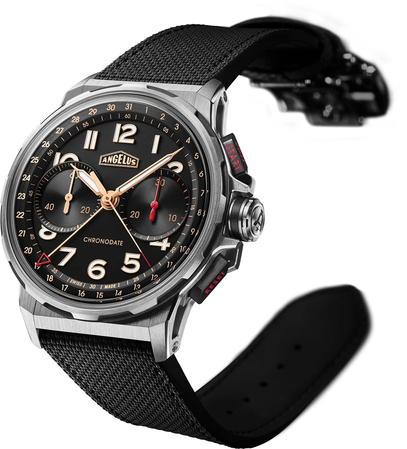 Angelus Chronodate Titanium Black 0CDZF.B03A.M009T — Image 5