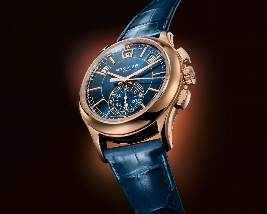 Patek Philippe Chronographe Quantième annuel — gedragen