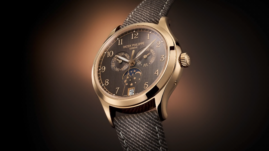 Patek Philippe Annual calendar. Moon phases. — gedragen