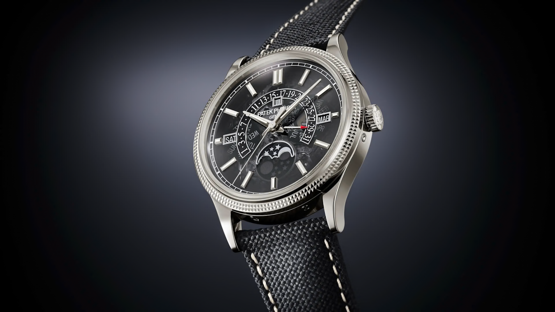 Patek Philippe Patek Philippe reinterprets the perpetual calendar with retrograde date hand — sfeerbeeld