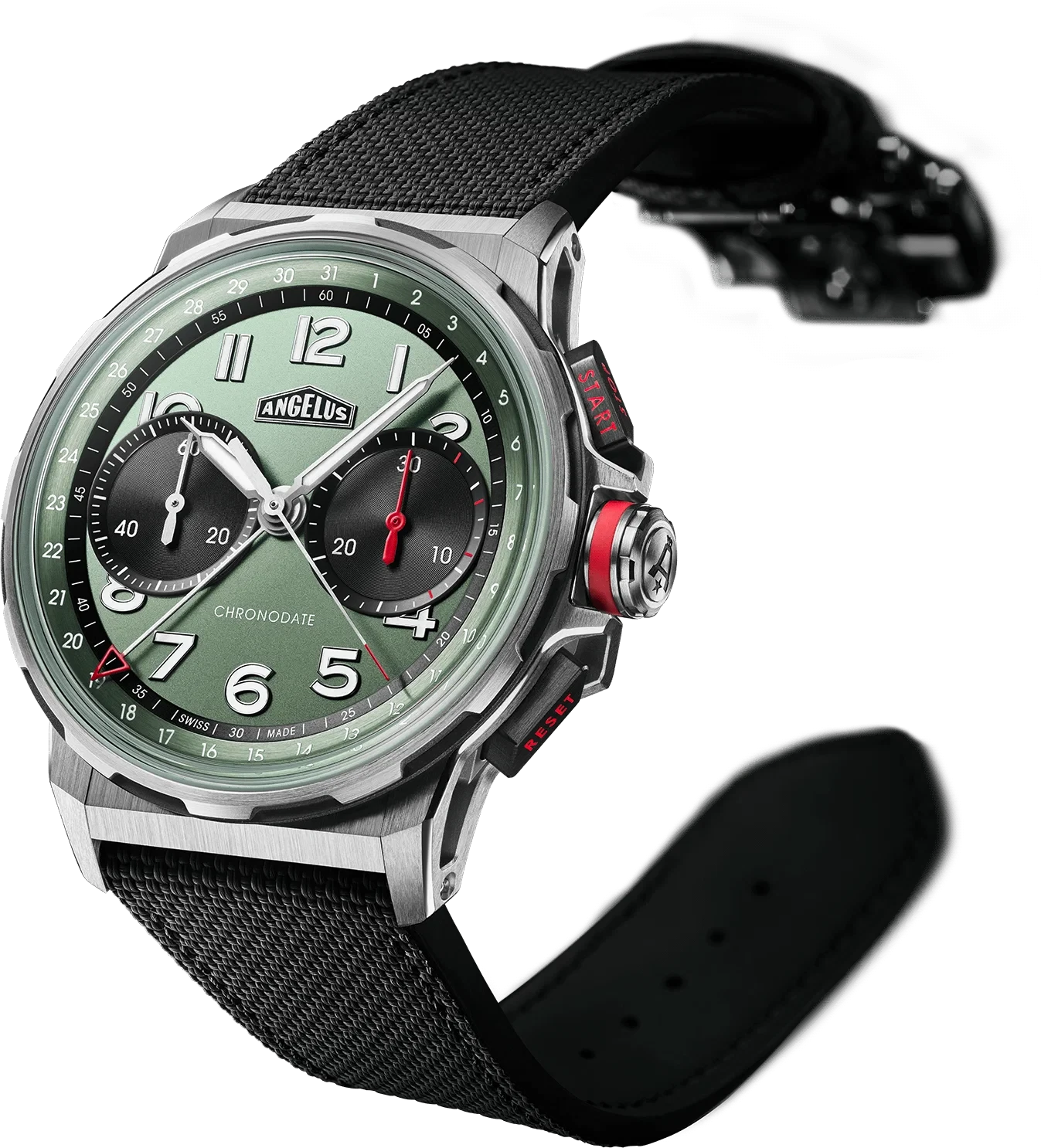 Angelus Chronodate Titanium Green 0CDZF.F02A.M009T — Image 3