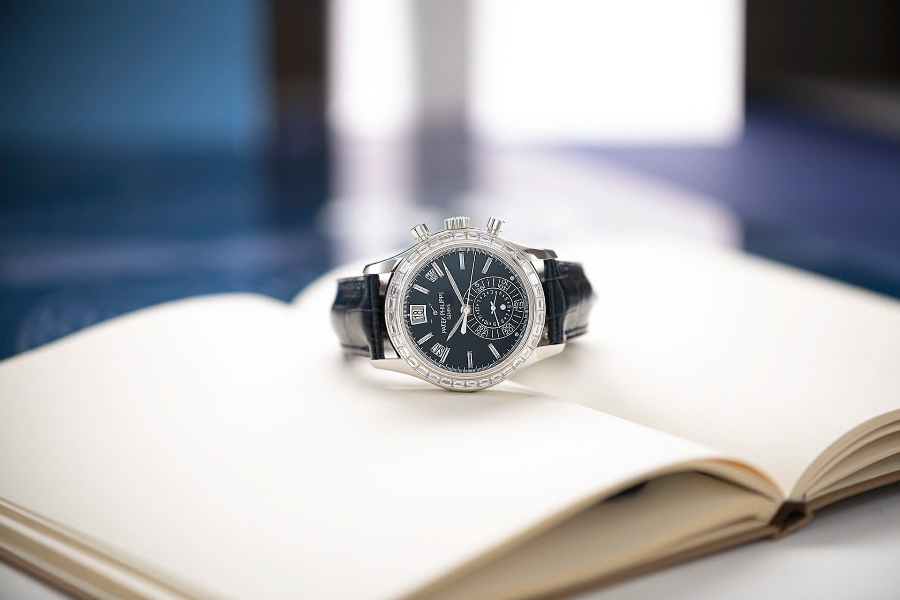 Patek Philippe Complications Annual Calendar Chronograph — gedragen