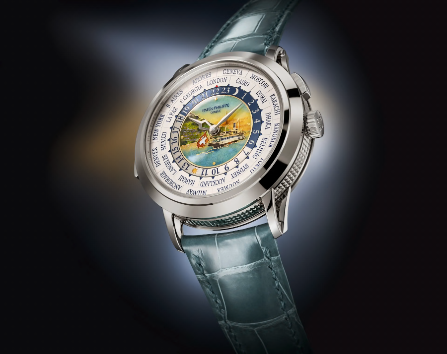 Patek Philippe Minute Repeater World Time — gedragen