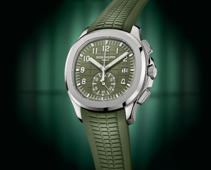Patek Philippe Aquanaut Chronograph — gedragen
