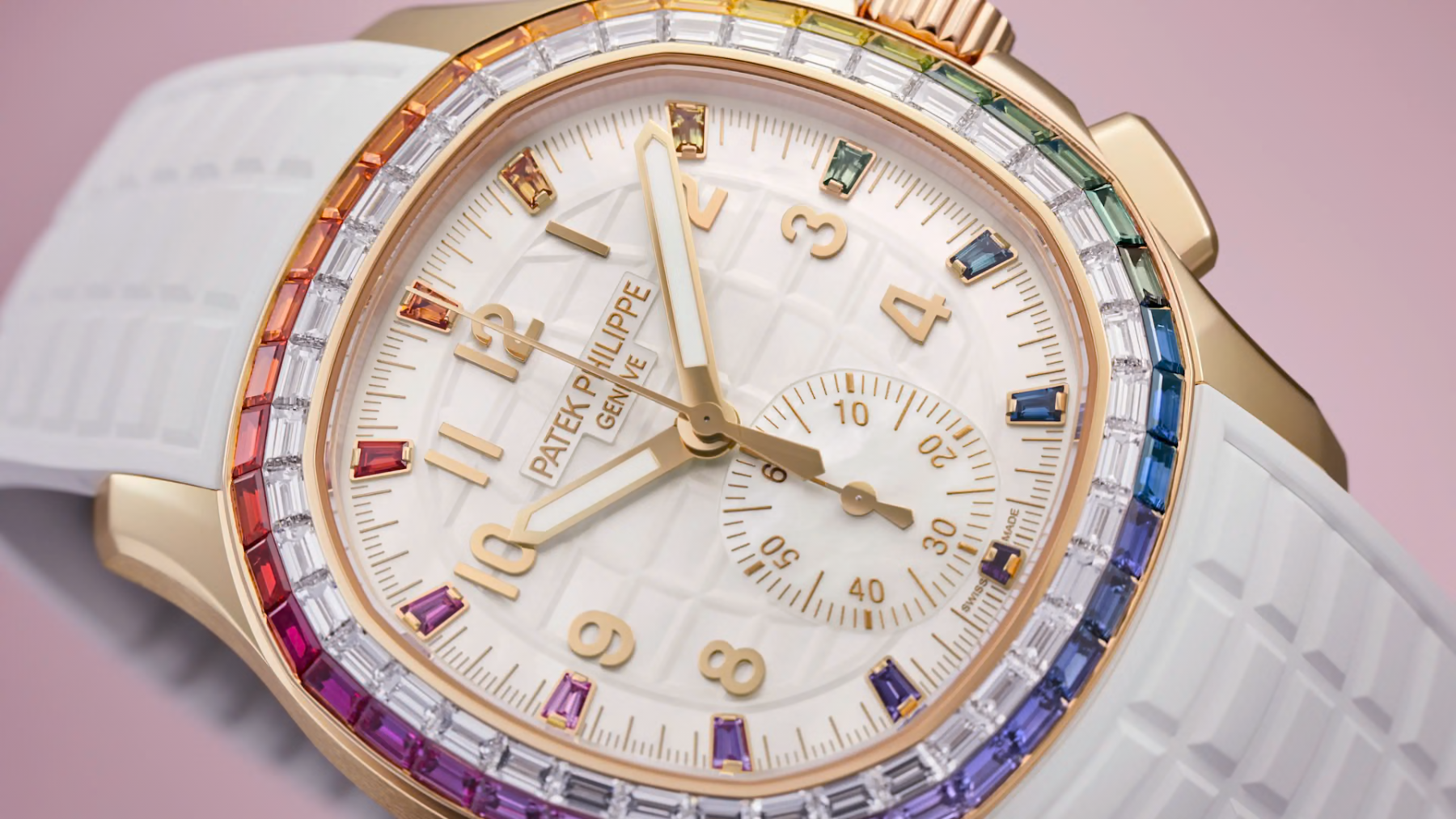 Patek Philippe Aquanaut Luce « rainbow » chronograph 7968/300R-001 — Image 4