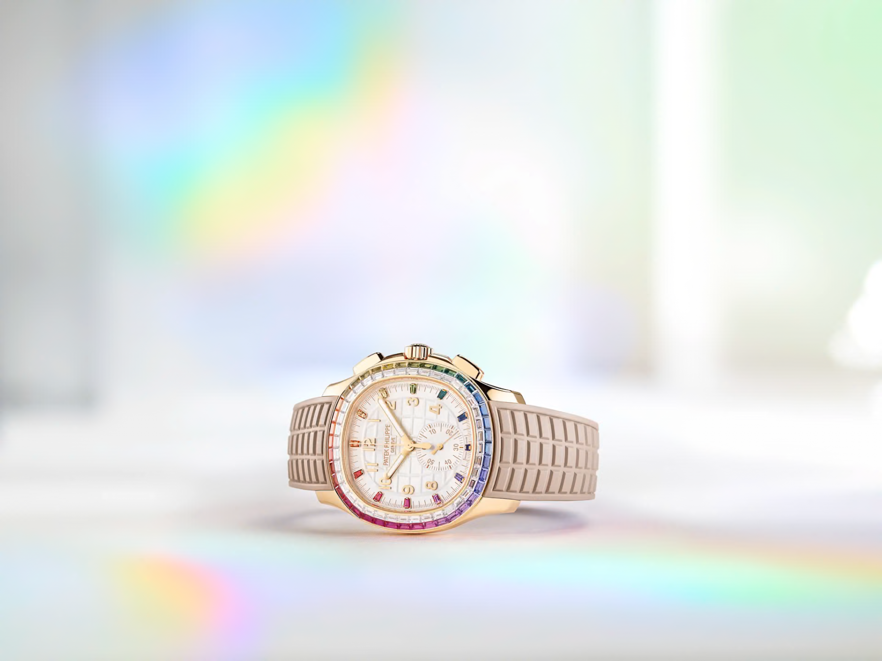 Patek Philippe Aquanaut Luce « rainbow » chronograph 7968/300R-001 — Image 5