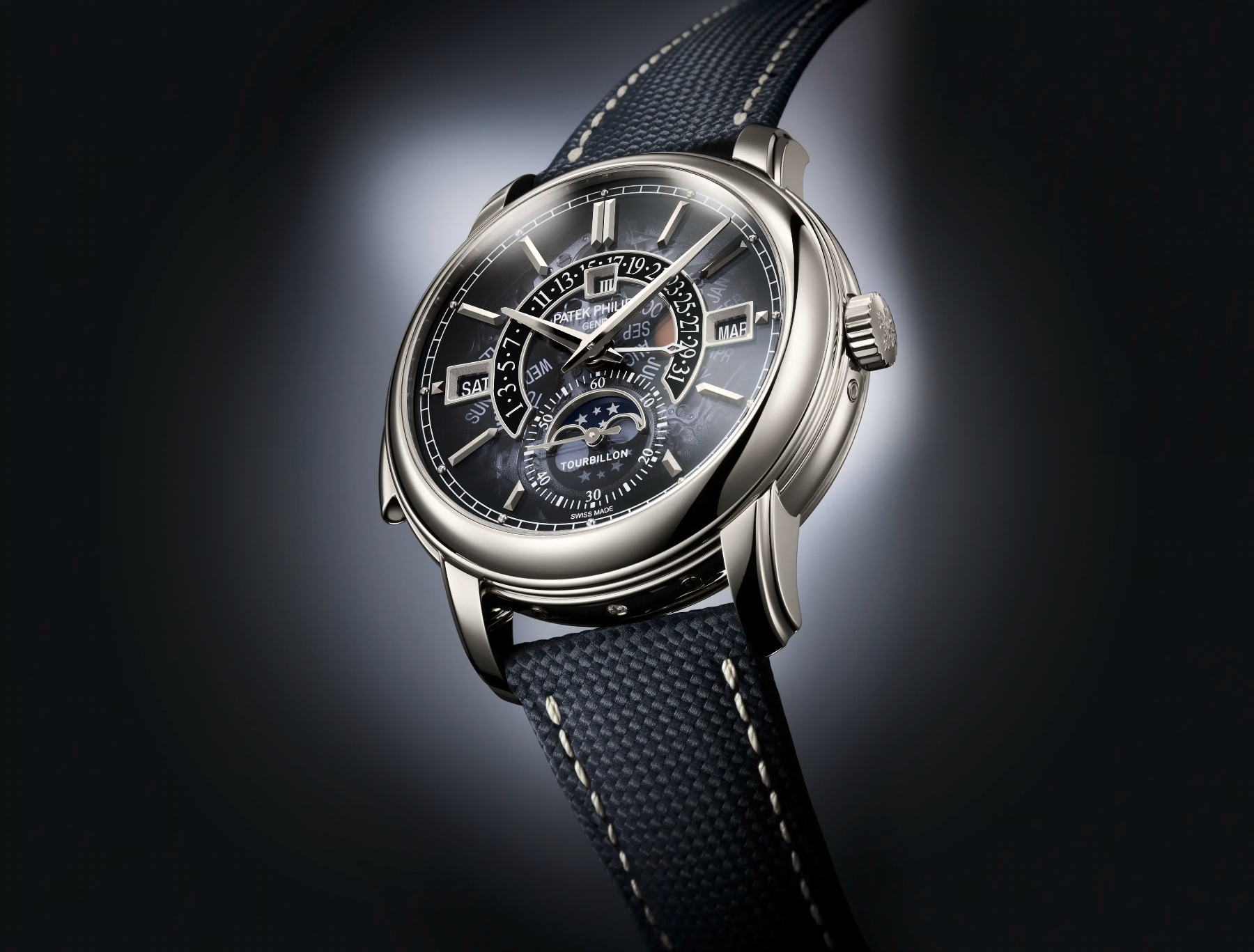 Patek Philippe Minute repeater. Tourbillon. Retrograde perpetual calendar. — sfeerbeeld