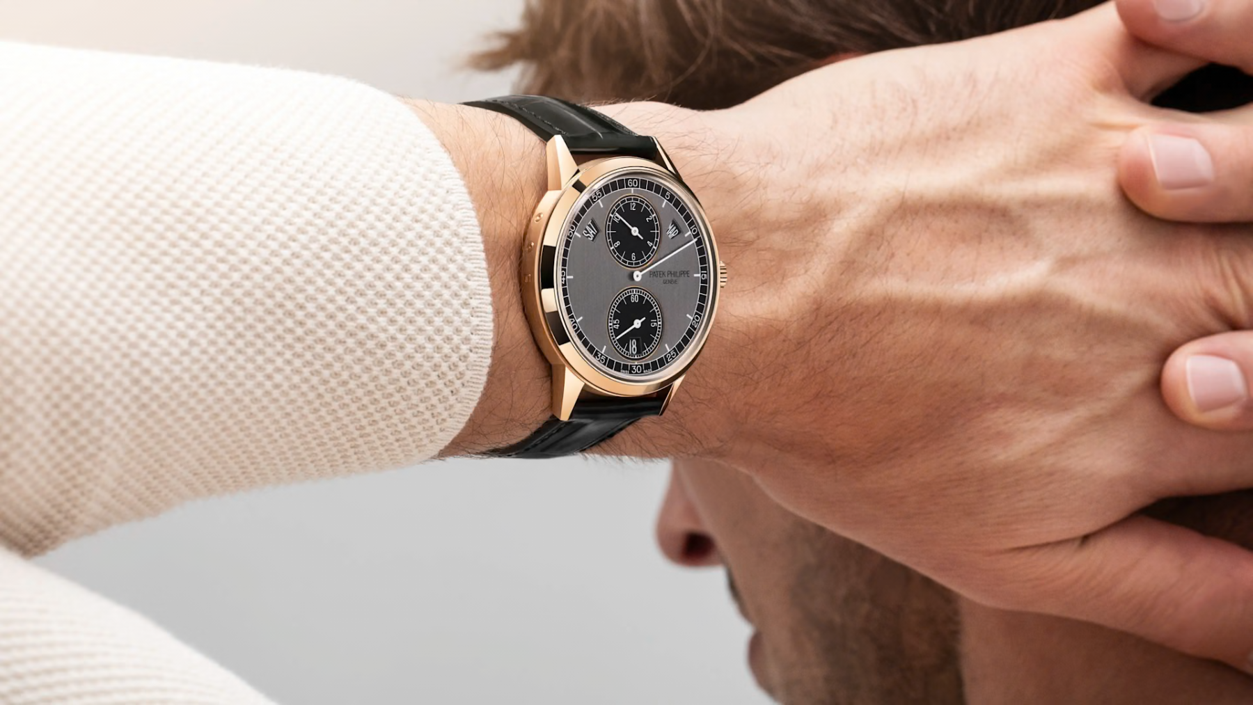 Patek Philippe Annual calendar. Regulator-style display. 5235/50R-001 — Image 7